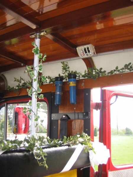 Dennis Fire Engine Interior