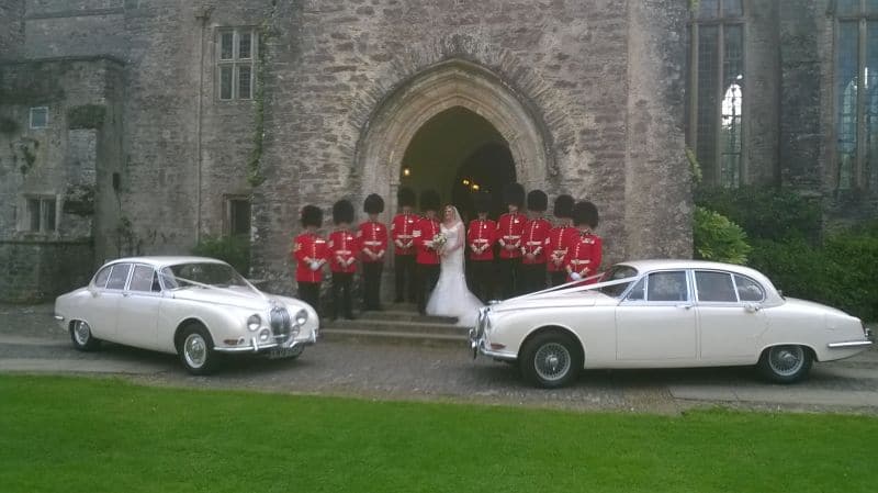 S-Type Jaguars Wedding